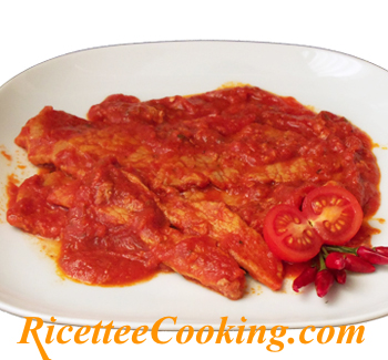 Fettine di vitella alla pizzaiola